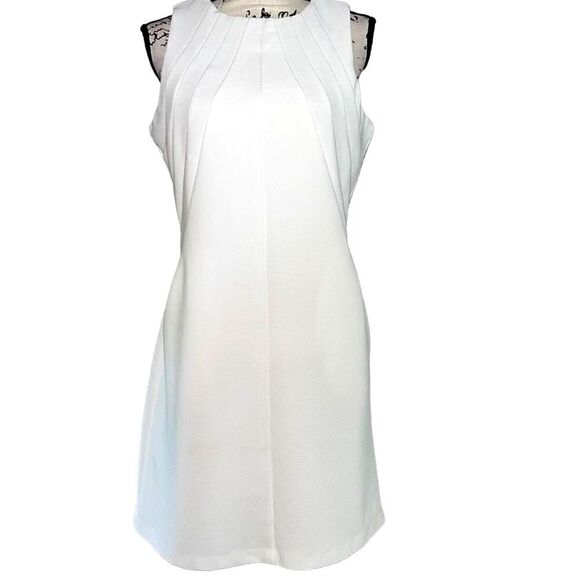 Pim + Larkin Anthropologie white sleeveless dress medium - Picture 1 of 5